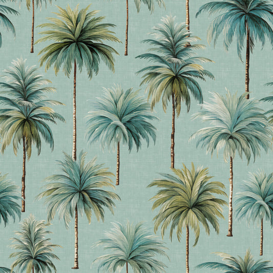 Palm Resorts | Luxe Traditional Wallpaper