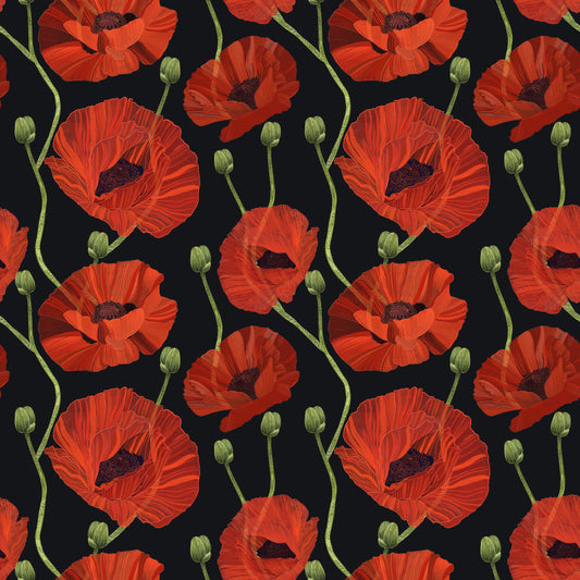 Blooming Poppies | Wallpaper