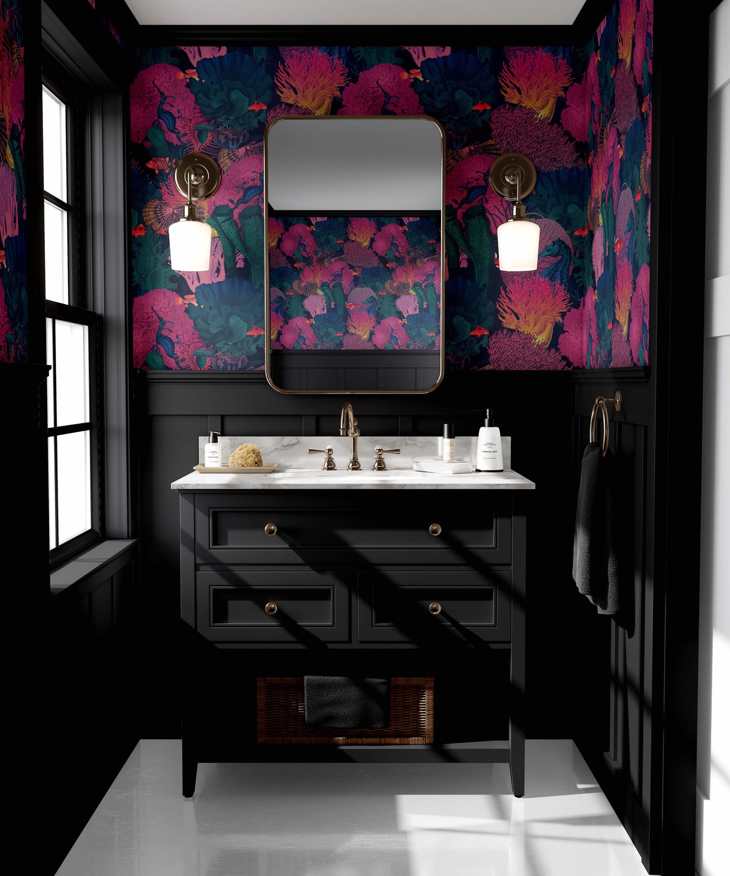 La Vie Marine| Luxe Traditional Wallpaper