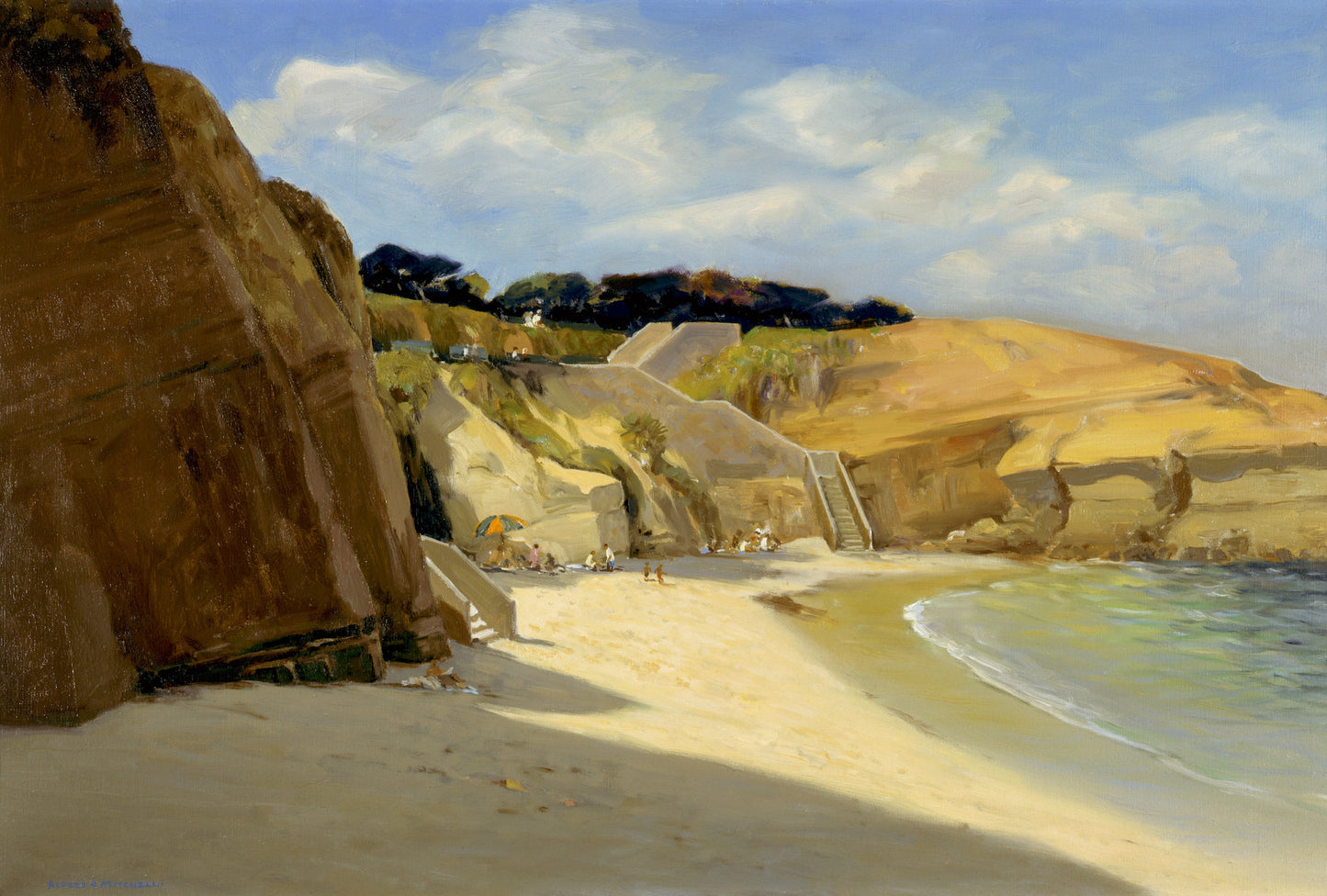 alfre richard mitchell la jolla san diego california fine art print museum art