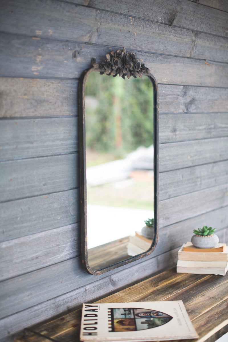 Vintage Metal Mirror