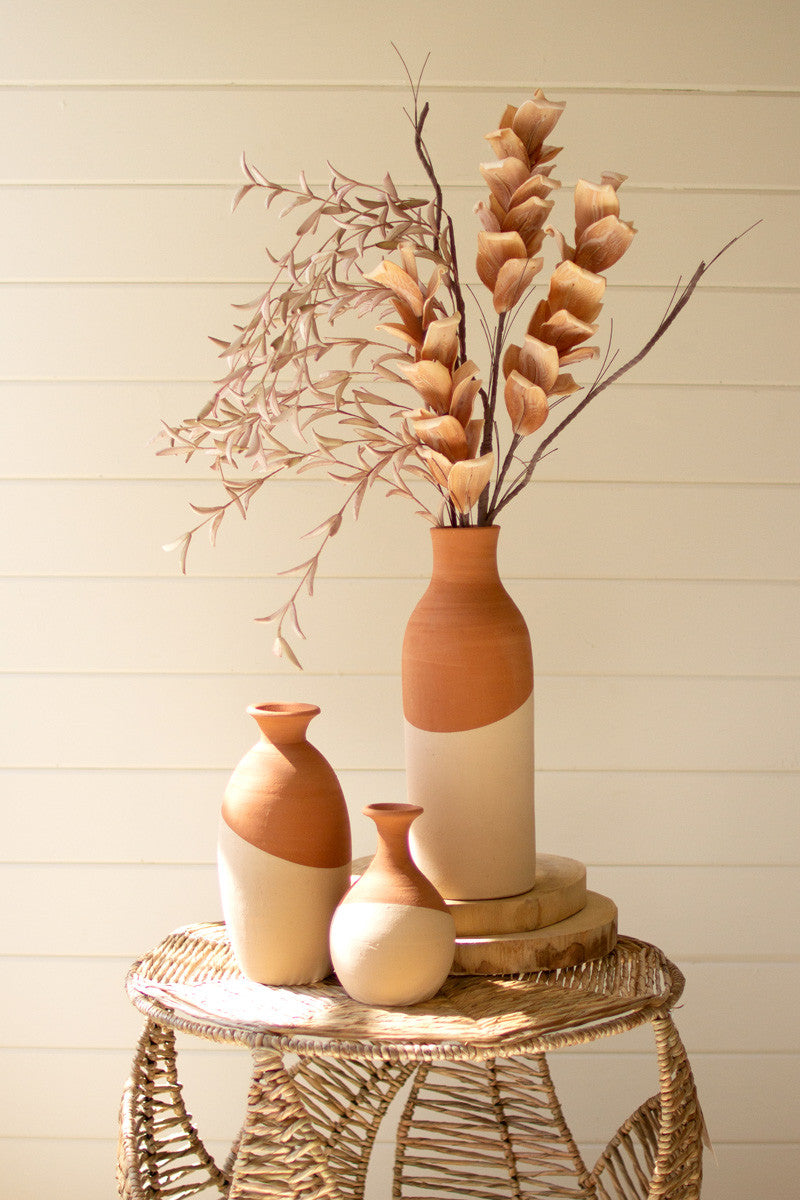 DIY: Earthenware Vases