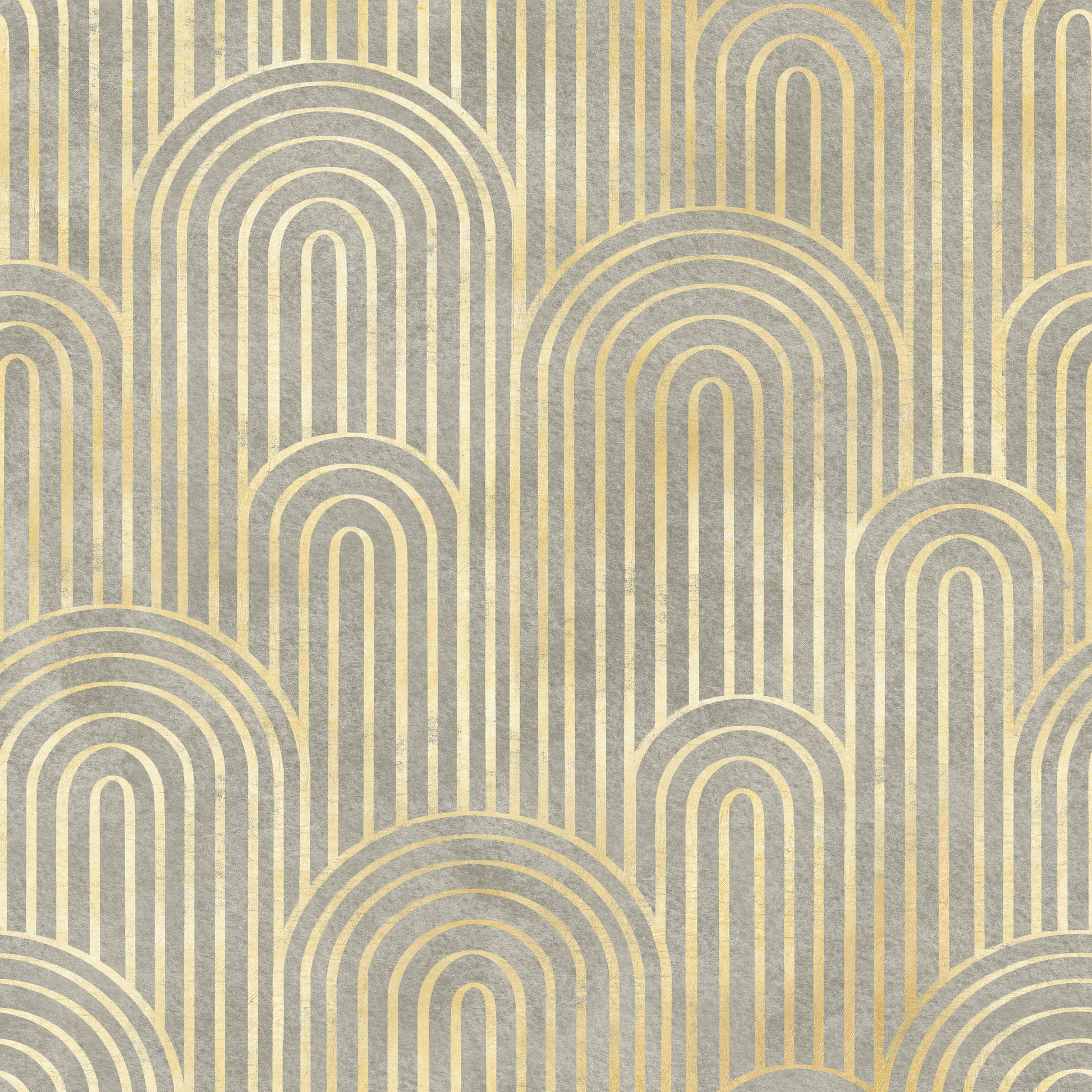 beige nude art deco peel and stick fabric wallpaper
