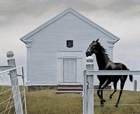alex colville horse and church fine art museum art