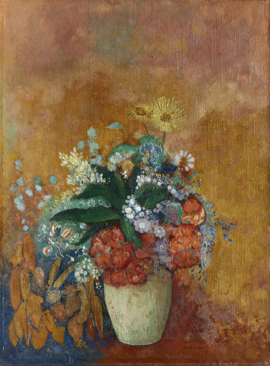 odilon redon vase of flowers fine art museum print