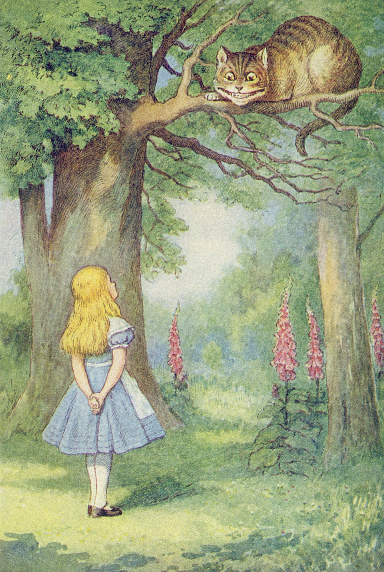 john tenniel original alice in wonderland fine art museum print