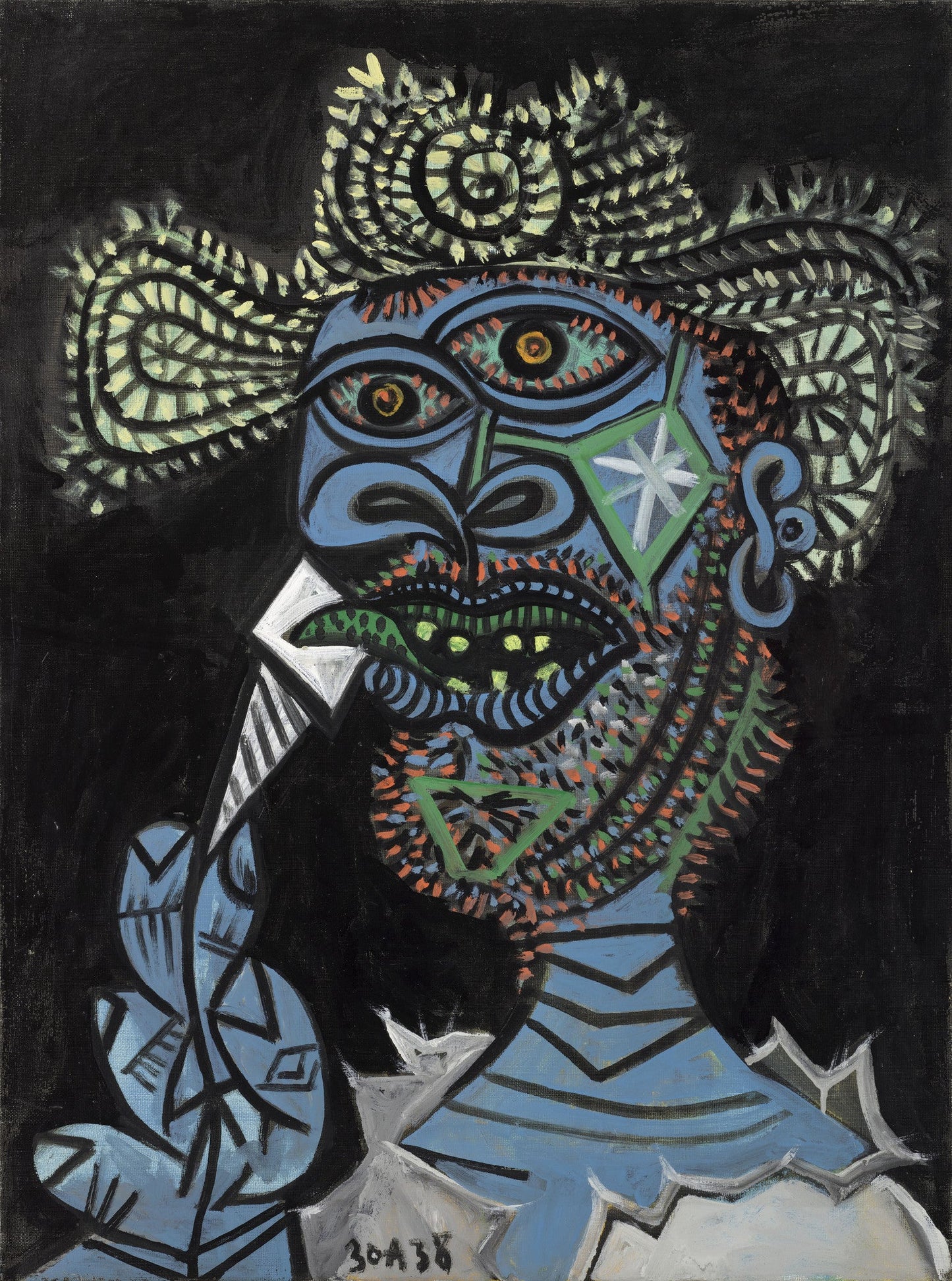 pablo picasso cowboy fine art museum print