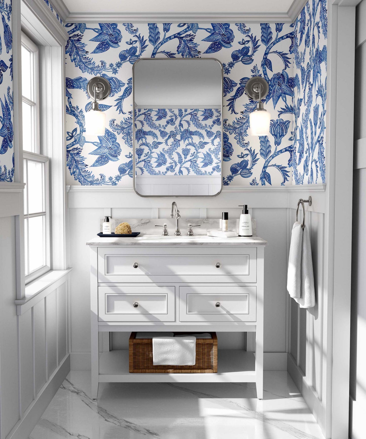 Bold Batik | Luxe Traditional Wallpaper