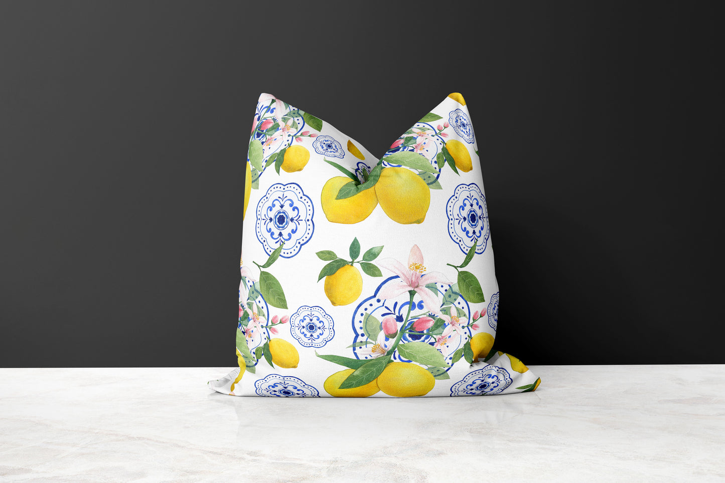 Italian Piastrella | Throw Pillow