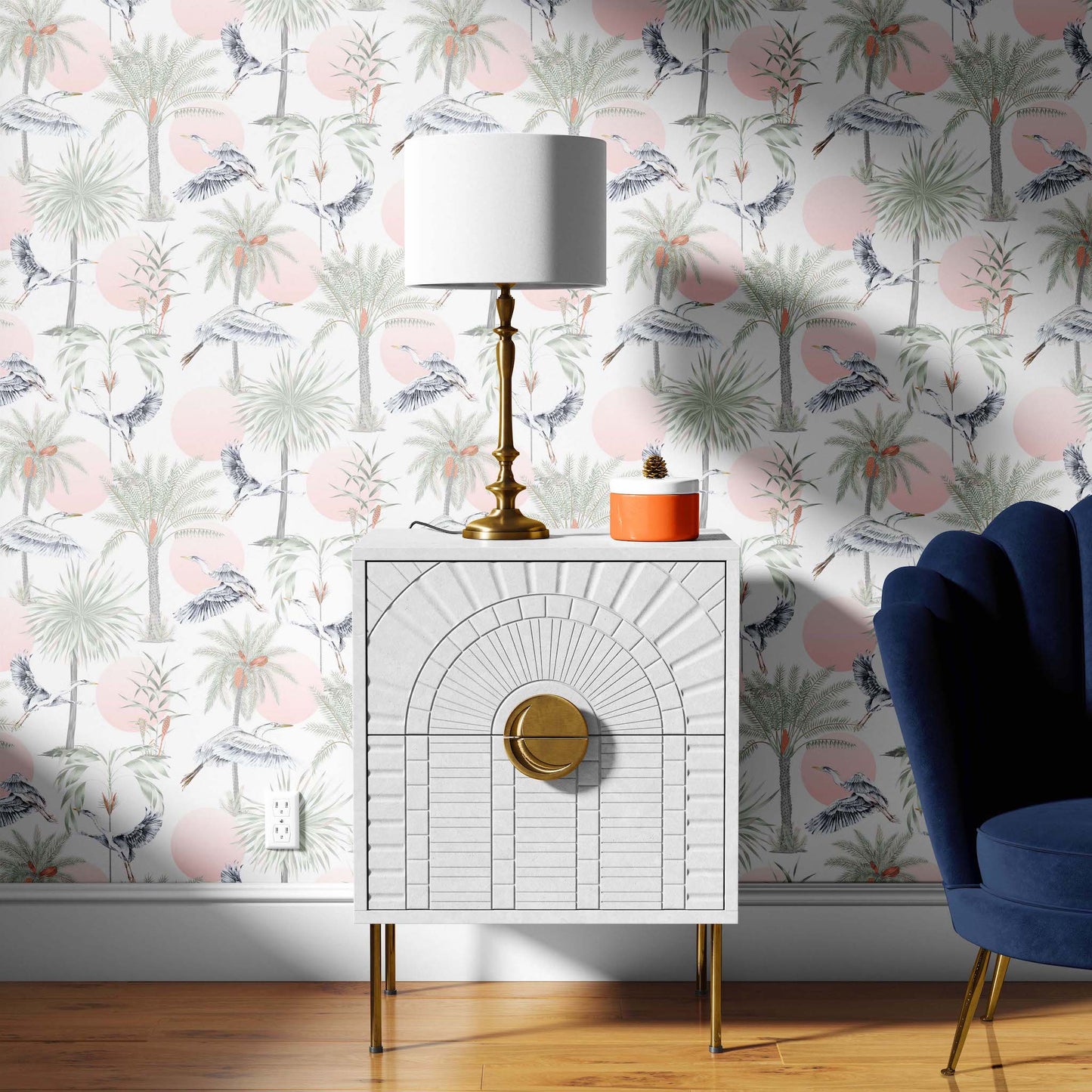 Tori | Luxe Traditional Wallpaper