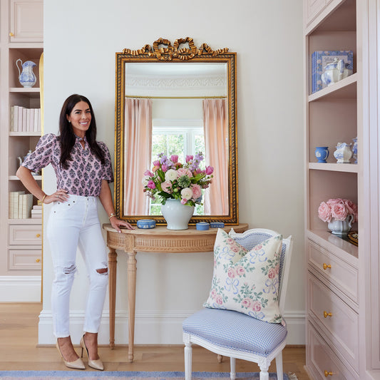 Clarence Ribbon Wall Mirror