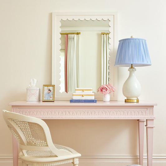 Gigi White Wall Mirror