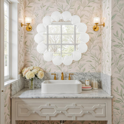 The Seashell Wall Mirror