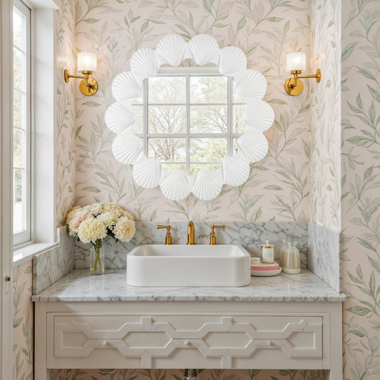 The Seashell Wall Mirror
