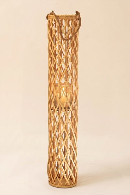 Natural Woven Lanterns, 3 Styles | Willow Lantern Collection
