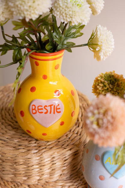 Heart-Shaped Bud Vase Set