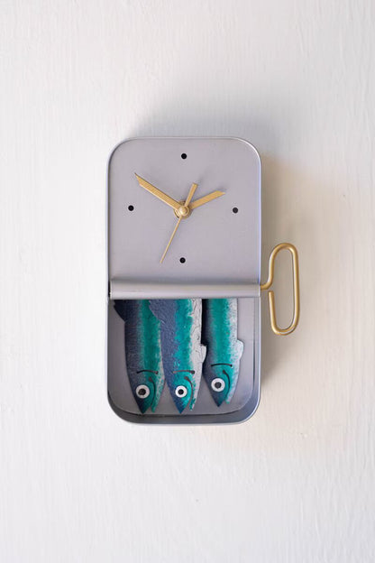 Hand-Painted Wall Clock, 4 Options