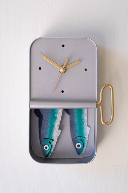 Hand-Painted Wall Clock, 4 Options