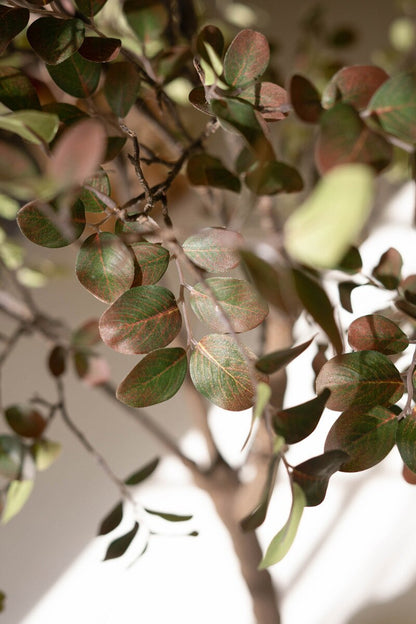 Artificial Crepe Myrtle Tree | 82" Faux Tree in Black Pot