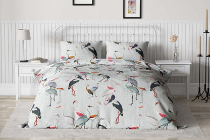 Luxe Crane | Duvet Set
