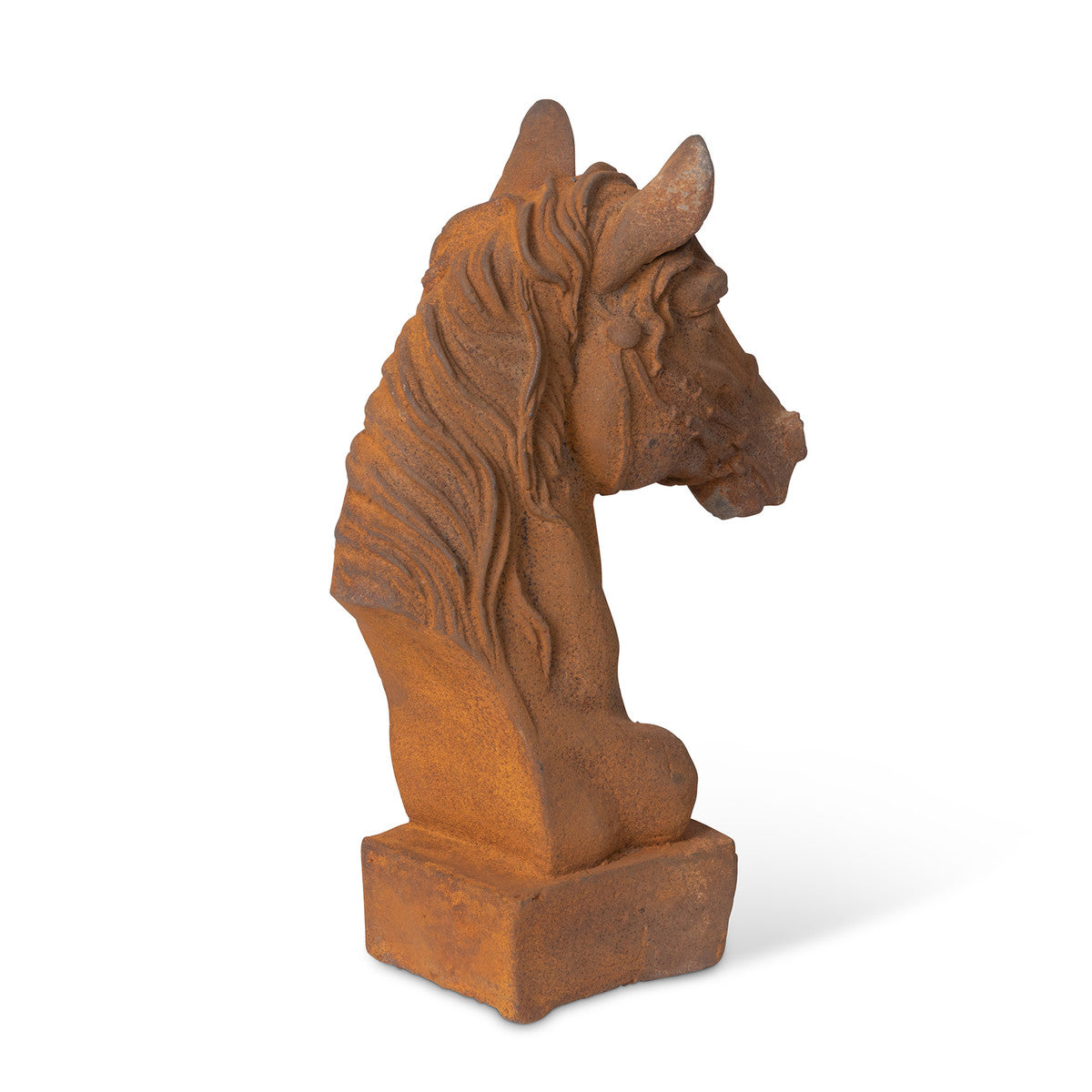 Thoroughbred Cast Iron Bust