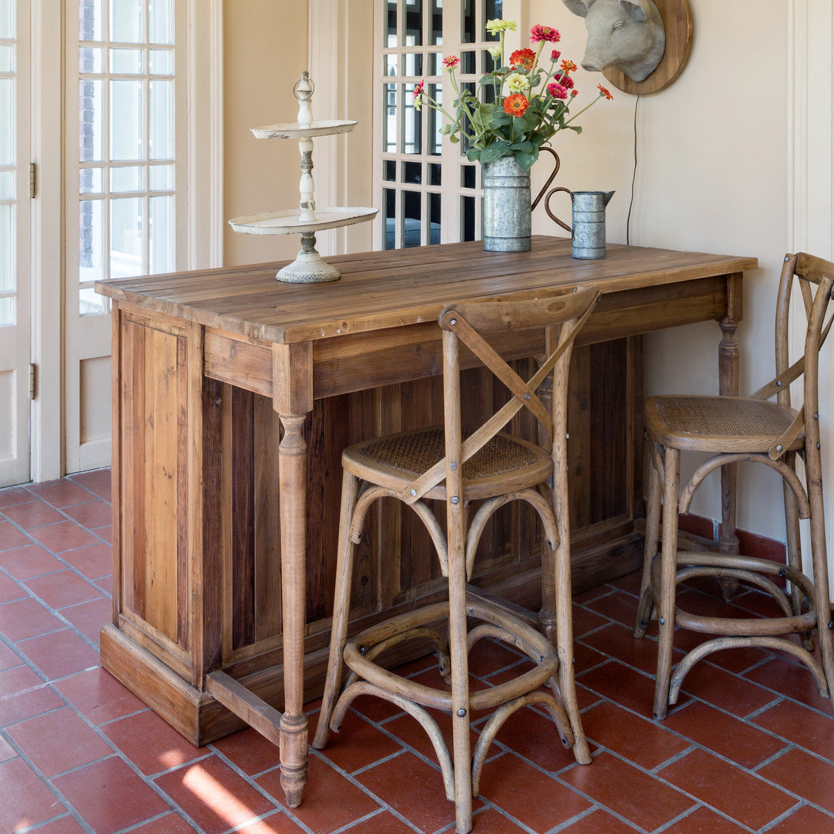 Wooden Kitchen Island