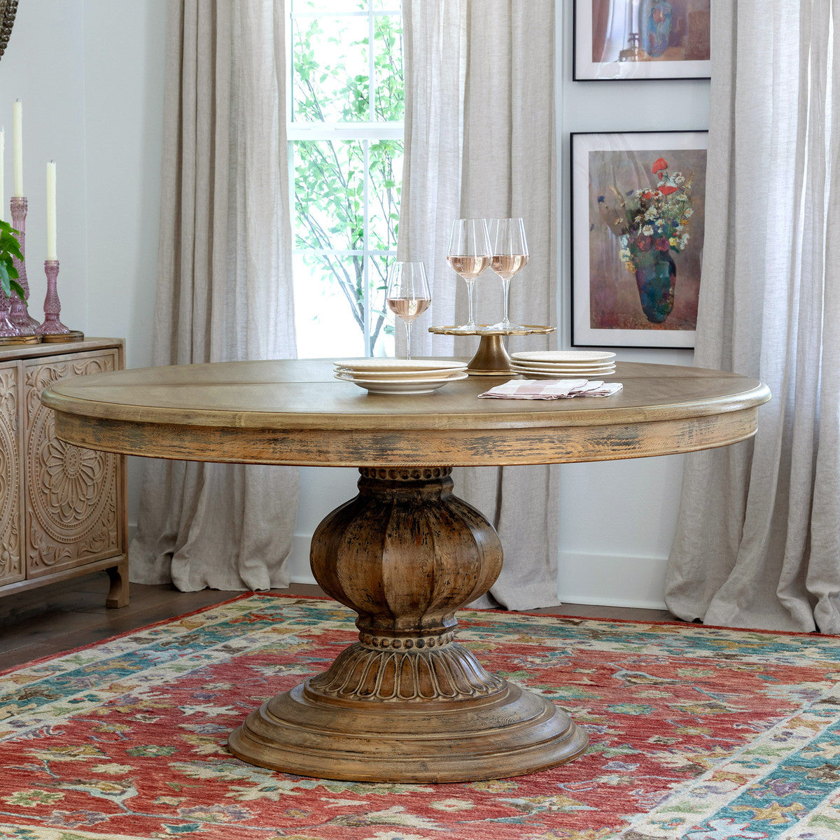 Pedestal Table