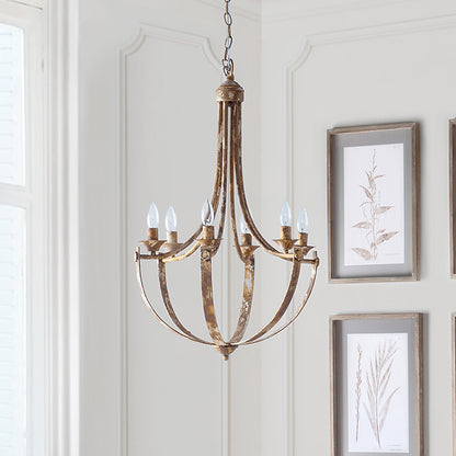 Empress Iron Chandelier