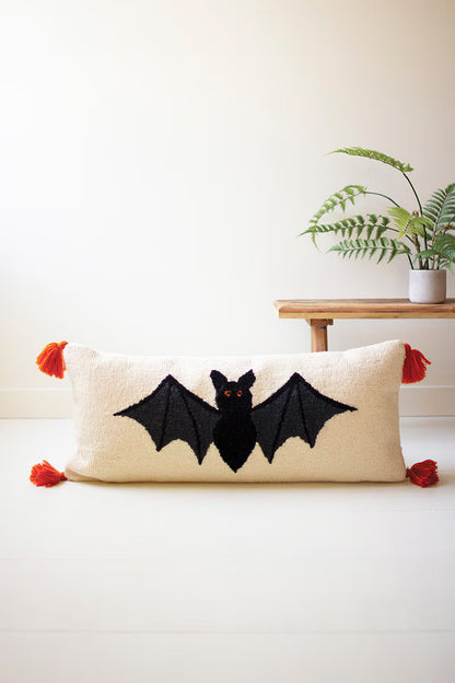 Halloween Bat Hook Pillow