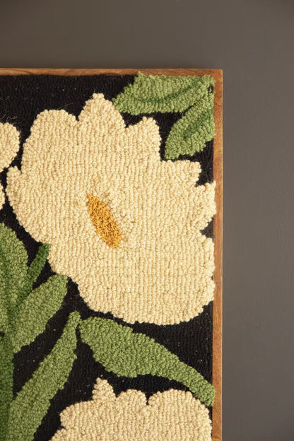 Oversized Floral Framed Wall Art