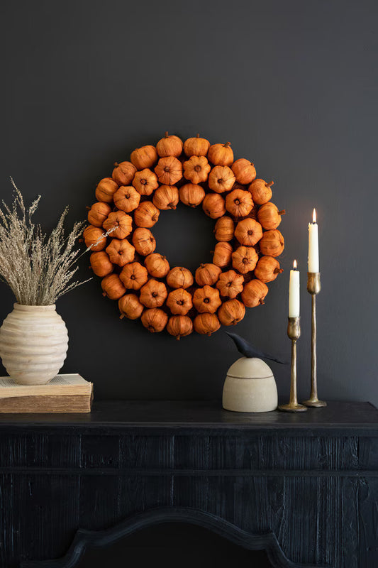 Pumpkin Wreath (Avail 12/6)