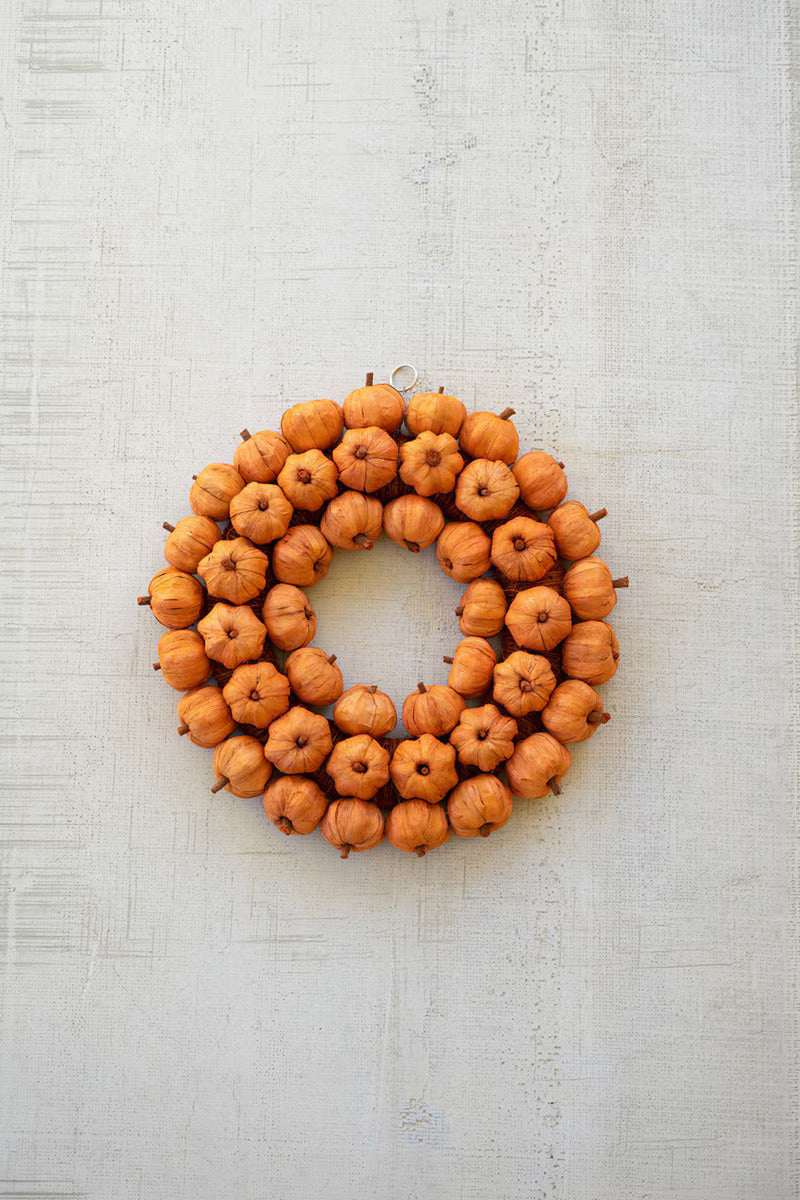 Pumpkin Wreath (Avail 12/6)