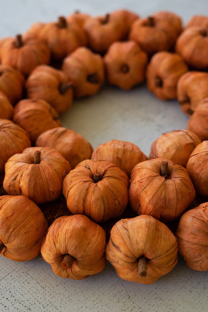 Pumpkin Wreath (Avail 12/6)