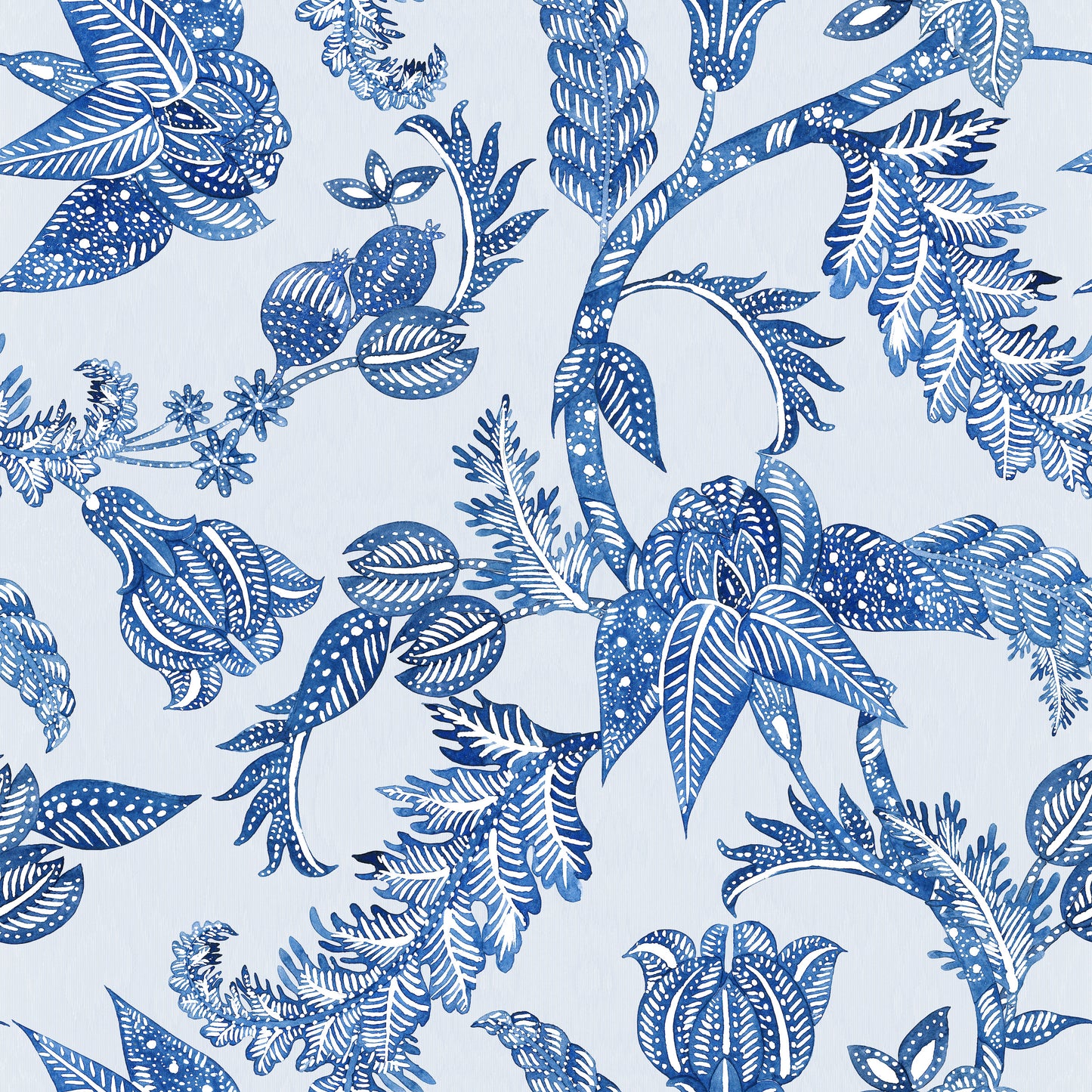 Bold Batik | Peel and Stick | Fabric Wallpaper