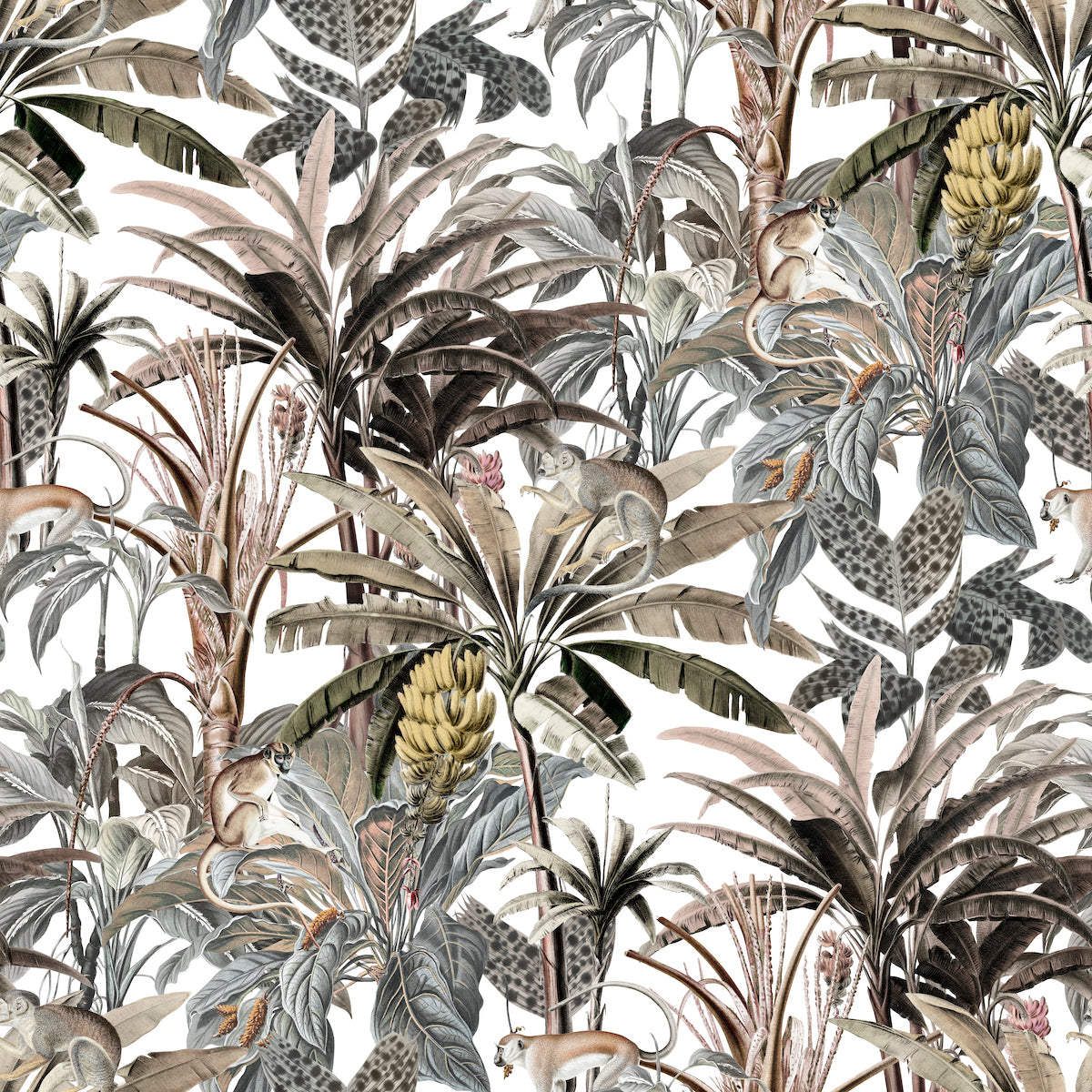 Luxury Jungle | Grasscloth | Wallpaper