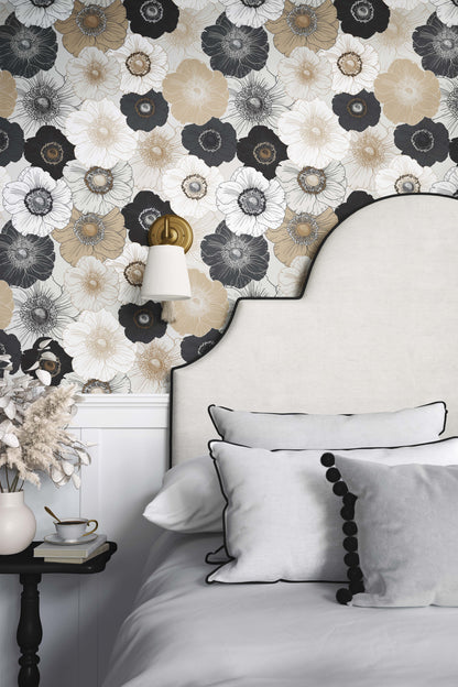 Flower Power | Peel and Stick Wallpaper