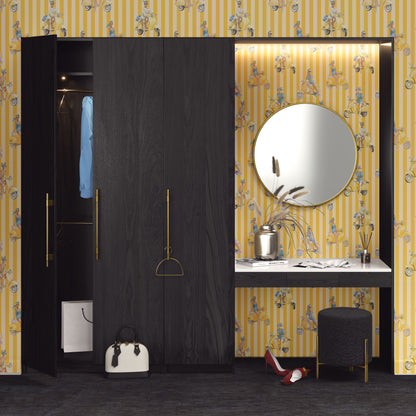 Vespa Gangster | Luxe Traditional Wallpaper