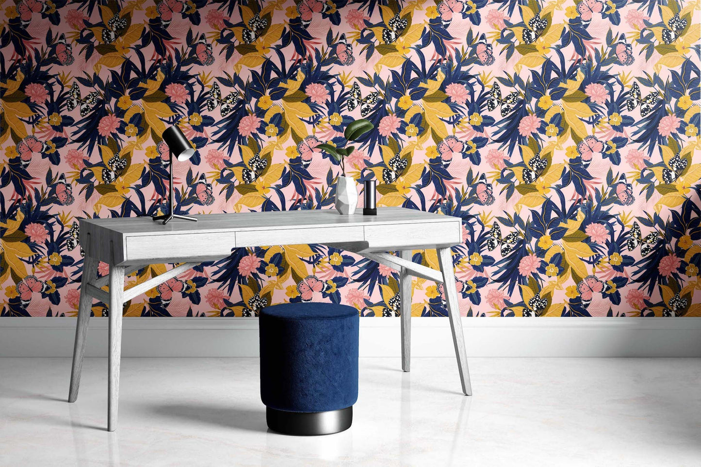 Tropical Pink | Clay Coated | Wallpaper