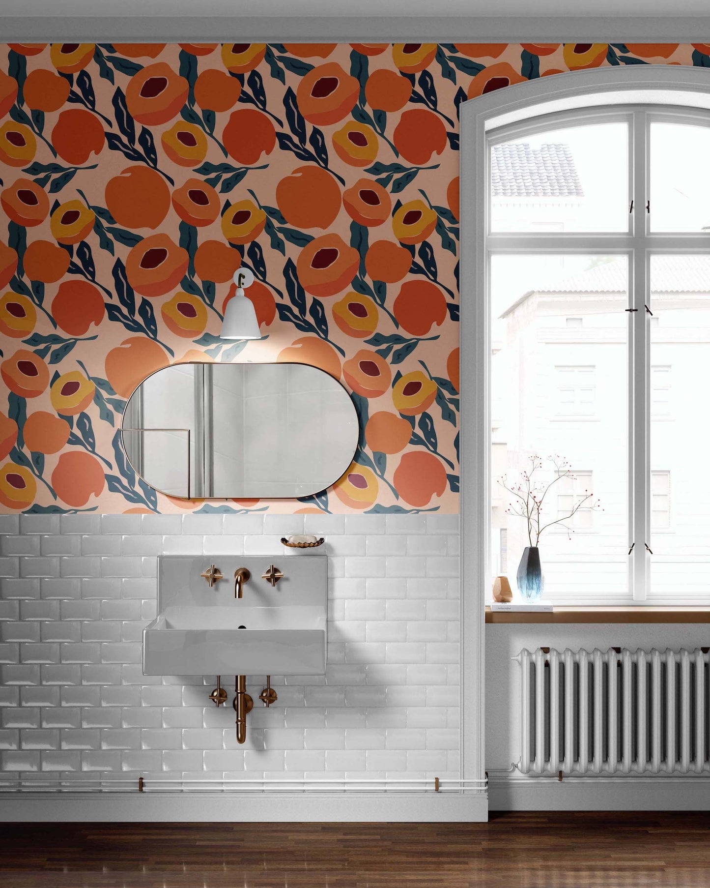 Just Peachy | Clay Coated | Wallpaper
