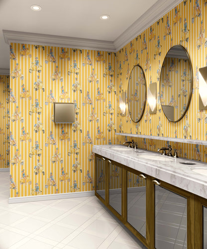 Vespa Gangster | Luxe Traditional Wallpaper