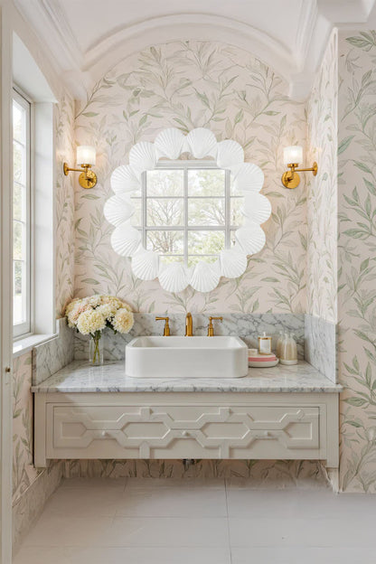 The Seashell Wall Mirror
