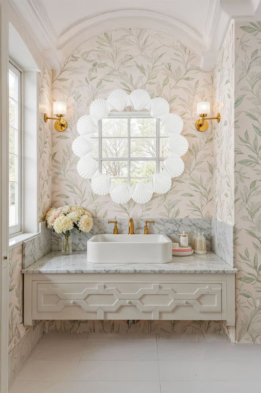 The Seashell Wall Mirror