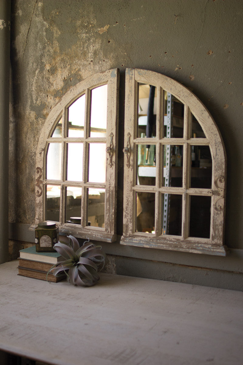 Arched Window Mirrors