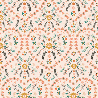 vintage heart floral wallpaper removable peel and stick