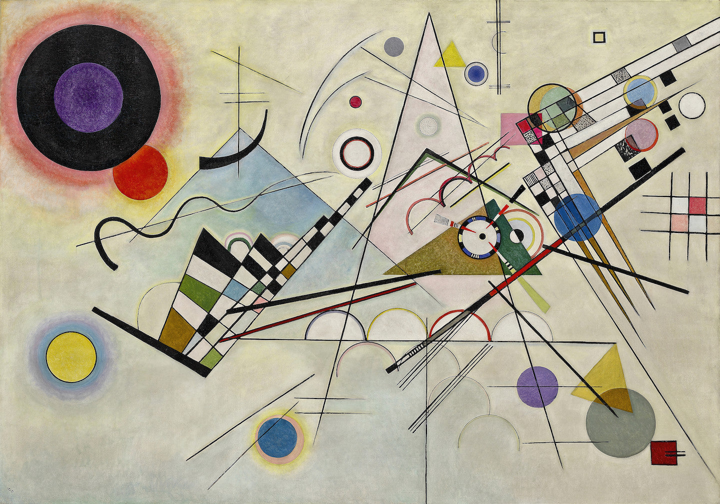 Composition Fine Contemporary Artwork, Wassily Kandinsky,