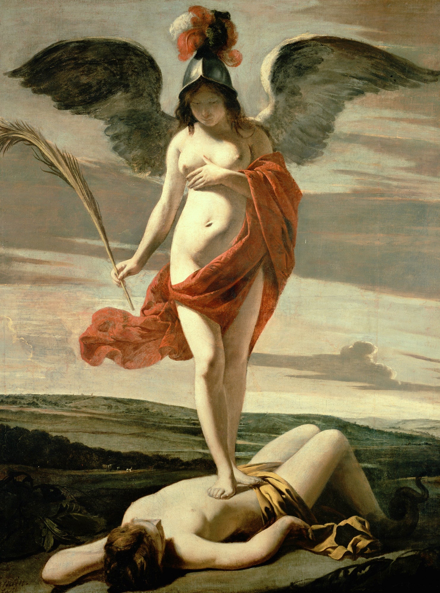 mathieu le nain Allegory of Victory fine art museum print 