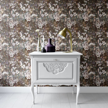True Vintage Floral | Commercial Traditional Wallpaper