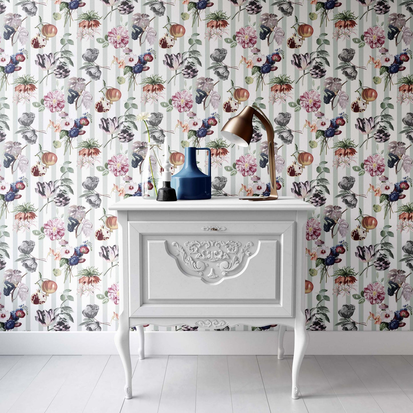 Champetres | Peel and Stick | Fabric Wallpaper
