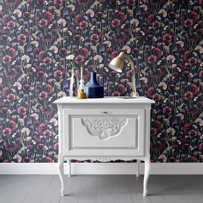 Summer Meadow | Luxe Traditional Wallpaper