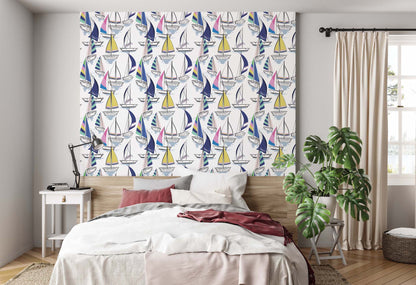 Sail Away With Me | Peel and Stick Wallpaper
